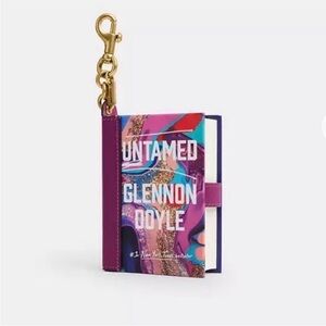 Coach Untamed Book Charm NWT